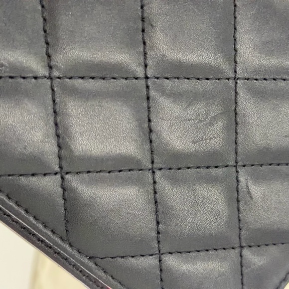 CHANEL Cambon Quilted Checkbook Wallet w/Bright Pink Interior and Entrupy COA - Picture 13 of 15